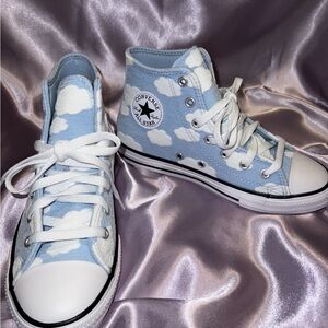 Converse Kids' Blue Cloud High-Top Sneakers
